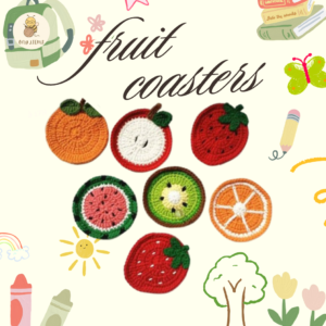 FRUIT COASTERS – Miếng lót ly trái cây