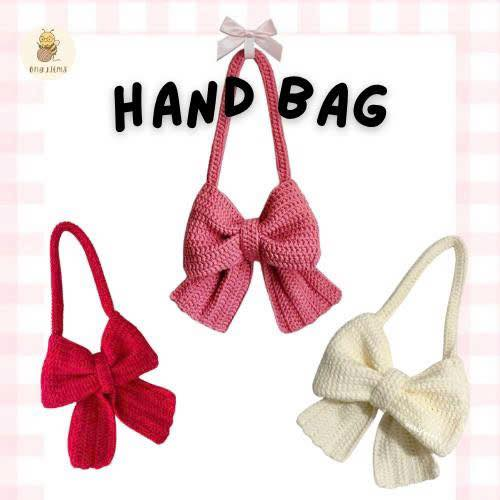 hình nơ 3 màu: hồng, màu đỏ, màu trắng