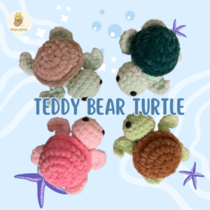 TEDDY BEAR TURTLE – Rùa bông len